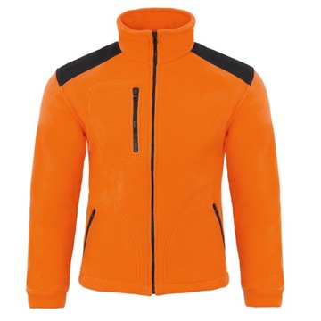 POLAR GRUBY BLUZA POLAROWA ROBOCZA POMARAŃCZOWA XL