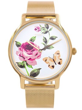 DAMSKI ZEGAREK TIMEX TW2U19100 FULL BLOOM ZŁOTY