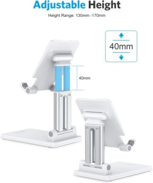 Подставка для планшета и телефона OMOTON TA01 WHITE