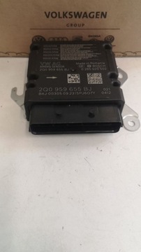 MODUŁ SENSOR AIRBAG PODUSZEK POWIETRZNYCH VW POLO T-CROSS 2Q0959655BJ