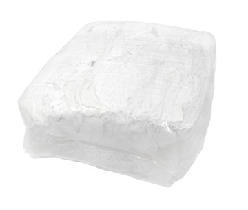 Czyściwo przemysłowe cięte białe bawełna 10kg