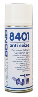 Smar biały ceramiczny pasta antyzapieczeniowa ceramiczna do 1200C aer 400ml