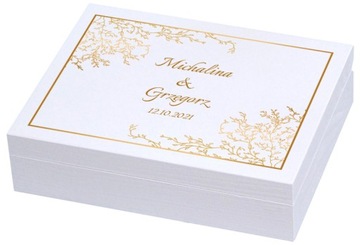 Конверты в коробочках для обручальных колец, гостевая книга U510,512,