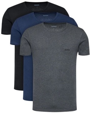 Koszulka męska T-shirt HUGO BOSS 3pack 3pak 3 szt