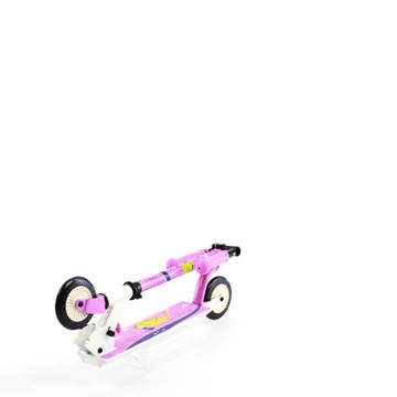 Алюминиевый самокат детский, складной, колеса РЕЗИНОВЫЕ 125