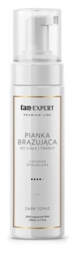 TanExpert Dark Topaz NOWA FORMUŁA Pianka Samoopalająca 200 ml