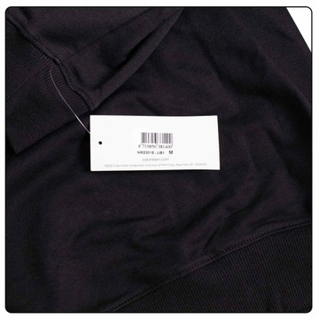 CALVIN KLEIN CIENKA BLUZA MĘSKA HOODIE BLACK r. XL