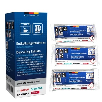 Tabletki odkamieniające Bosch Siemens TZ60002