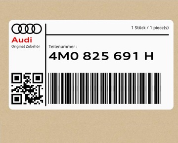 Osłona termiczna tunelu lewo tył Audi Q7 Q8 RSQ8