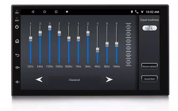 АВТОМОБИЛЬНЫЙ РАДИО 2 DIN ANDROID USB GPS BLUETOOTH