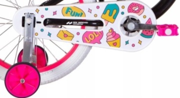 ДЕТСКИЙ ВЕЛОСИПЕД ДЛЯ ДЕВОЧКИ ВЕЛОСИПЕД 16 дюймов КРЕМ В ПОДАРОК