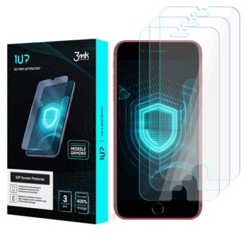 3x Fólie Pro Hráče 3mk 1UP na displej iPhone 8 Plus