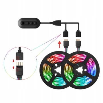 Пульт дистанционного управления Controller2+Music для светодиодных лент с применением BT