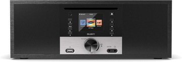 Majority King's Digital DAB/DAB+/FM and Internet Radio Wi-Fi Brązowe