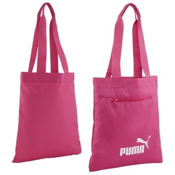 PUMA TORBA SPORTOWA MIEJSKA NA RAMIĘ PHASE PACKABLE SHOPPER BAG NA ZAKUPY