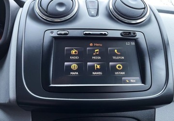 Dacia Sandero II Hatchback 5d 1.2 16V 75KM 2013 Dacia Sandero instalacja LPG, KLIMATYZACJA, nawigacja, ZERO KOROZJI 1.1, zdjęcie 12