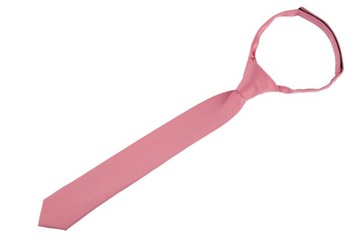 KRAWAT DZIECIĘCY CHŁOPIĘCY DZIECI 2-8 L BRUDNY RÓŻ