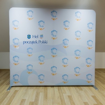 ТЕКСТИЛЬНАЯ рекламная стена 250х228см