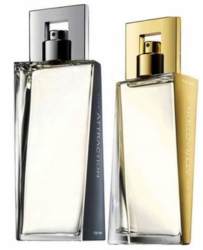 ATTRACTION ZESTAW DLA NIEJ 50 DLA NIEGO 75 AVON 2