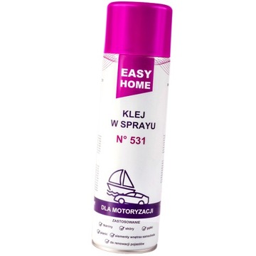 Klej do tapicerki podsufitek gąbki w sprayu MOCNY!