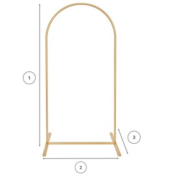 ścianka stelaż na kwiaty dekoracje okrągła duża