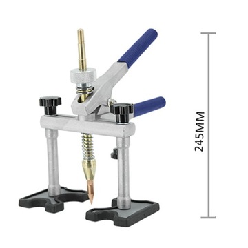 Инструмент для удаления вмятин Инструмент для удаления вмятин без покраски с 10 насадками Ручной съемник B