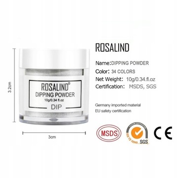 Маникюрный набор Rosalind Titanium, пилочка для ногтей