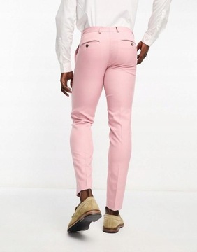 Jack&Jones NG3 kjo różowe spodnie super slim W36/L32