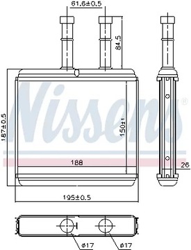 76504 RADIÁTOR CHEVROLET AVEO/KALOS 05-