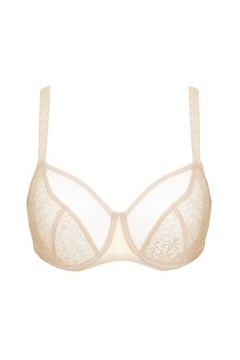 GORTEKS Gabi biustonosz miękki koronkowy plus size 75F