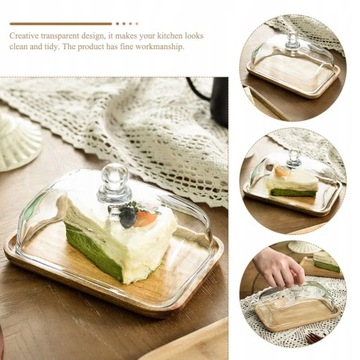 Крышка дисплея Мини-бамбуковые контейнеры