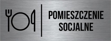 TABLICZKA Pomieszczenie socjalne Piktogram