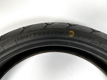 Покрышка BRIDGESTONE BATTLAX BT-012 F 120/70ZR17 58W TL, 2006 г.в., Радиальная