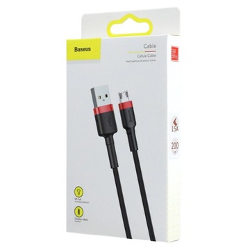 Baseus Cafule USB-A — кабель Micro USB 1,5 А, 2 м