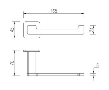 ДЕРЖАТЕЛЬ ДЛЯ ТУАЛЕТНОЙ БУМАГИ MAT ЧЕРНЫЙ OMNIRES