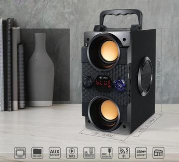 БЕСПРОВОДНОЙ ДИНАМИК BLUETOOTH МИНИ-КОЛОНКА РАДИО