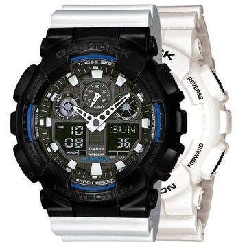 Zegarek Casio G-Shock SET GA-100B-7AER + BEZEL 105