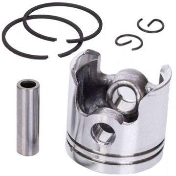 TŁOK 44MM KOSY SPALINOWEJ KOMPLET DEMON NAC TŁOK KOMPLETNY DO CYLINDRA 44MM