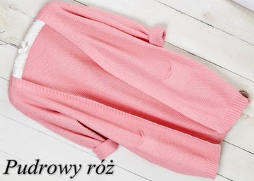 104a ТЕПЛЫЙ КАРДИГАН С РЕСНЕНИЕМ