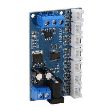 Moduł RS485 7 kanałów Minus 20 do Plus 125 stopni