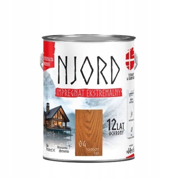 NJORD Impregnat ekstremalny. Północny Dąb 5 l.