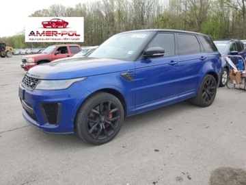 Land Rover Range Rover Sport II SUV Facelifting 5.0L V8 S/C 575KM 2021 Land Rover Range Rover Sport svr, 2021r., 4x4, 5.0L 5.0 Benzyna 575KM