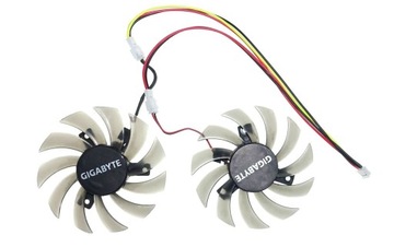 Wentylatory Gigabyte GTX560 GTX650 Ti 460 465 75mm