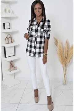 ВЕСЕННЯЯ СЛУЧАЙНАЯ РУБАШКА В КЛЕТКУ NESSI! WZ.1 год 50