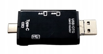 КАРТРИДЕР 5 в 1 SD MicroSD USB TYPE-C MicroUSB OTG