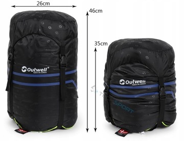 КОМФОРТНЫЙ СПАЛЬНЫЙ МЕШОК OUTWELL CONTOUR LUX XL REVERS