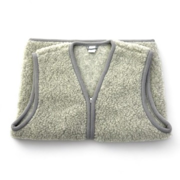 МУЖСКОЙ ЖИЛЕТ ИЗ ШЕРСТИ 100% МЕРИНОСА XL СЕРЫЙ