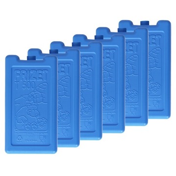 Wkłady chłodzące do lodówek turystycznych 500ml x6.