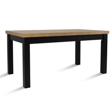 Stół drewniany masywny LOFT rozkładany 80x140/180