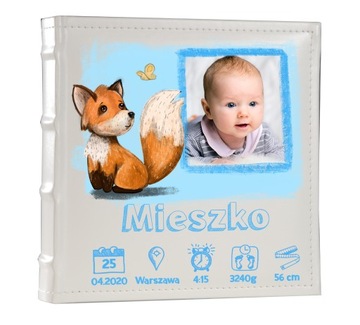Album metryczka ze zdjęciem CHRZEST ROCZEK PREZENT